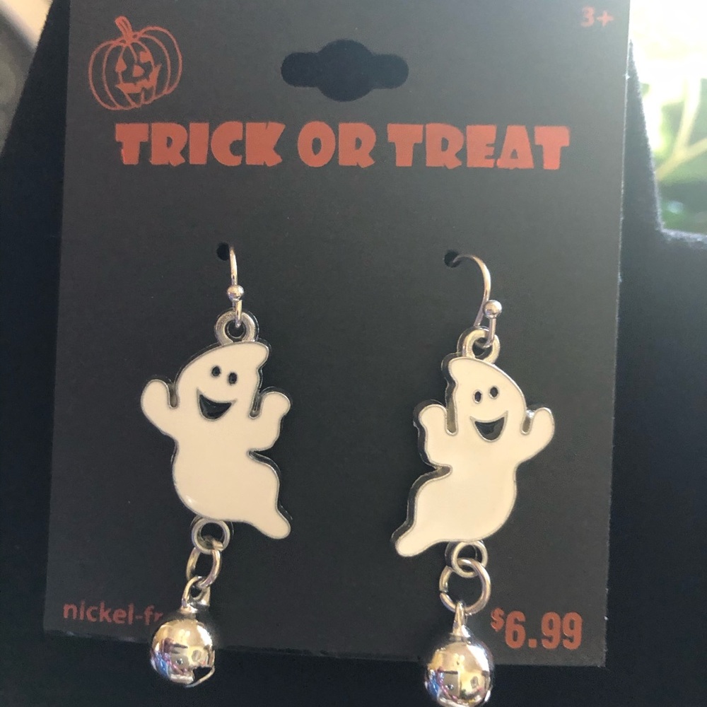 HALLOWEEN Ghost Earrings!